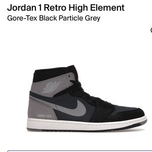 Jordan 1 Retro High Element Gore-Tex Black Partical Grey